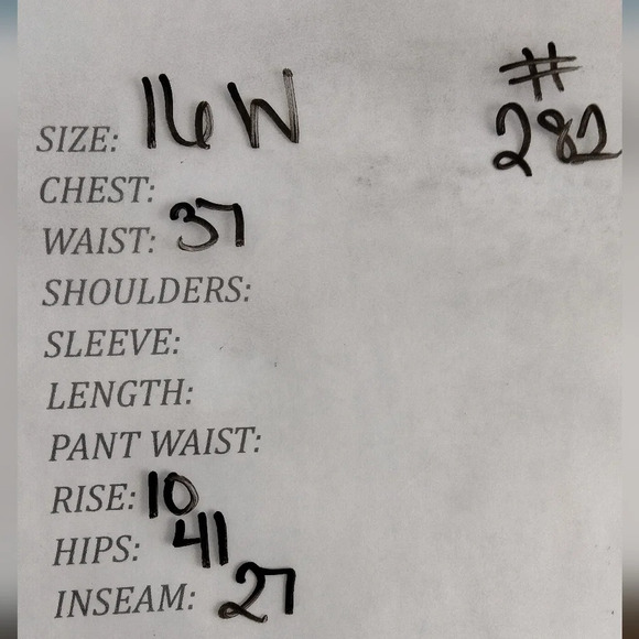 Copper Flash Womens 16W Curvy Ankle Skinny White Premium Denim (TINY FLAW) - Picture 12 of 12